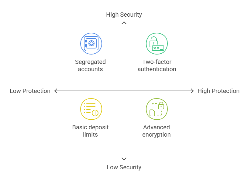 AW8 vs BK8 - security badges and certifications from both platforms
