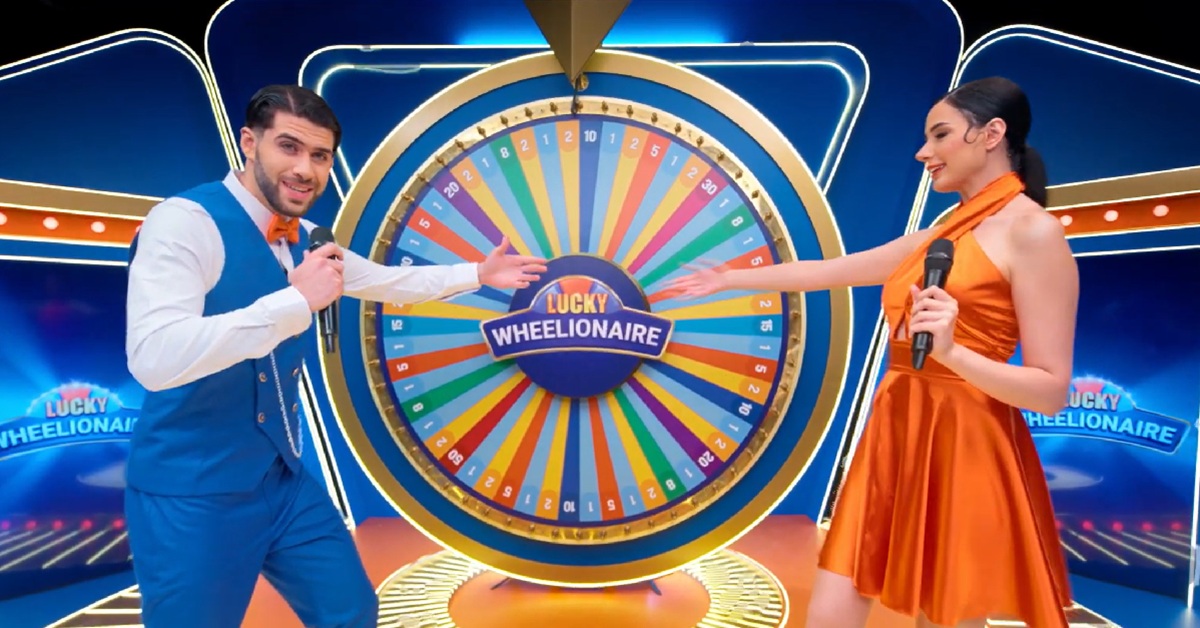 Lucky Wheelionaire lobby